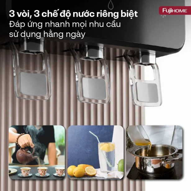 Máy Lọc Nước Có Chức Năng Làm Nóng Lạnh Fujihome WP2109C