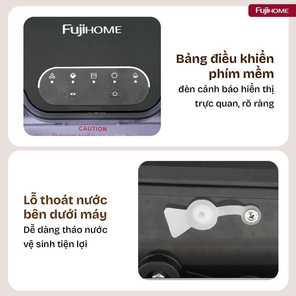 Máy Làm Đá Viên Mini Fujihome IM1218 8