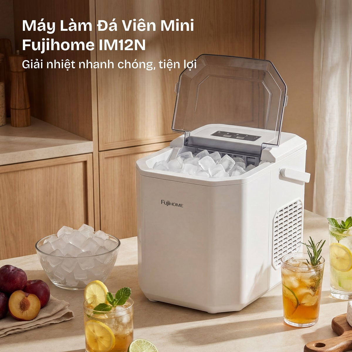 Máy Làm Đá Fujihome IM12N 1