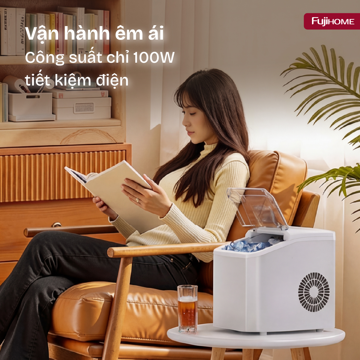 Máy Làm Đá Fujihome IM12N 3