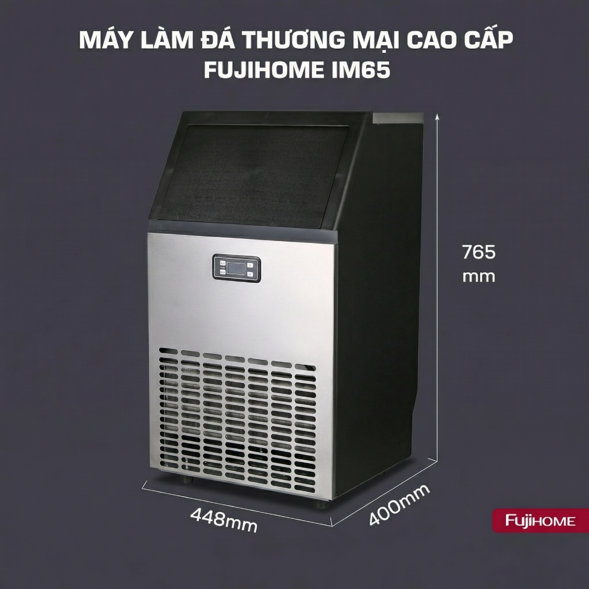 Máy Làm Đá Fujihome IM65 1