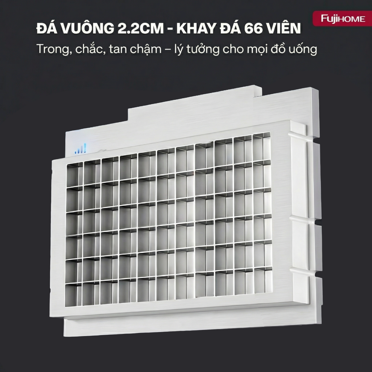 Máy Làm Đá Fujihome IM65 4