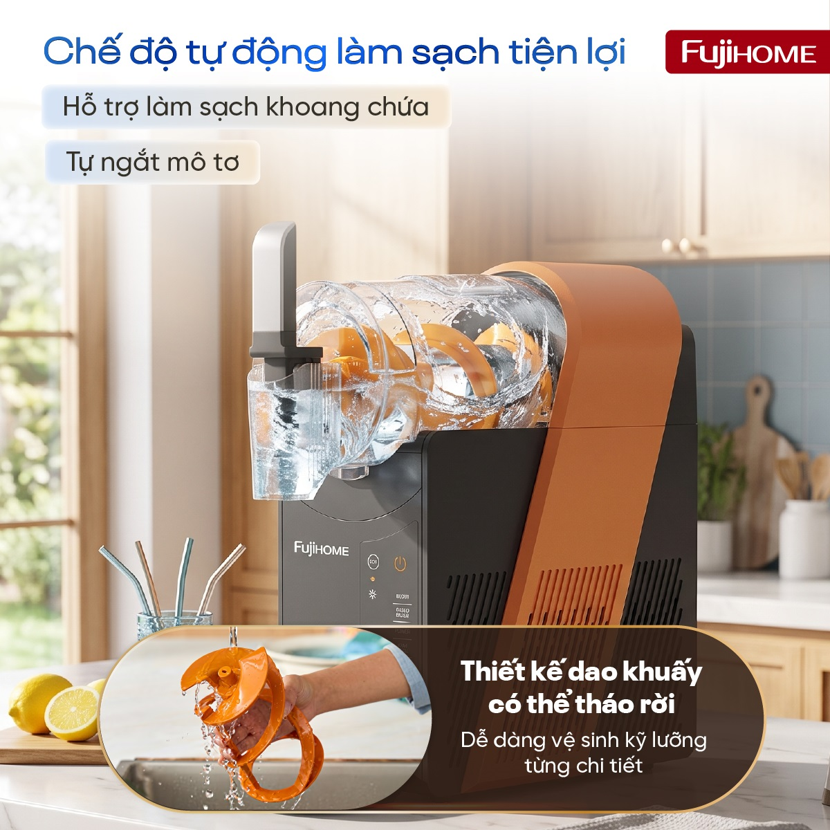 Máy Làm Đồ Uống Đá Xay Fujihome SIM15 5