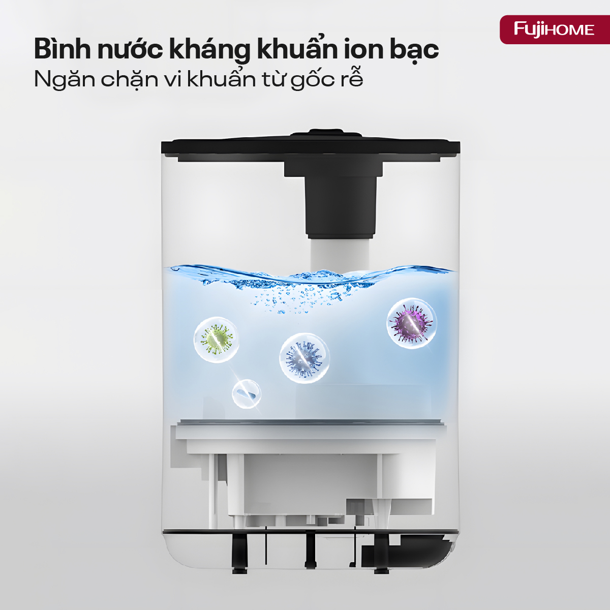 Máy Phun Sương Tạo Ẩm Xông Tinh Dầu Fujihome HM06E 2