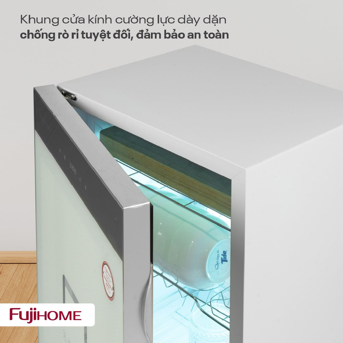Tủ Sấy Chén Bát Tiệt Trùng Fujihome DD68 7