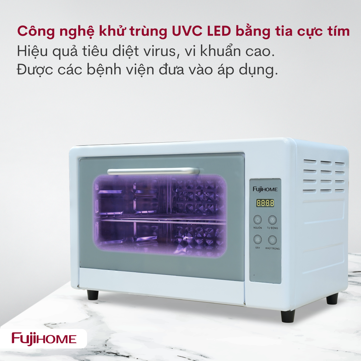 Tủ Sấy Tiệt Trùng Đa Năng Fujihome DD24 4