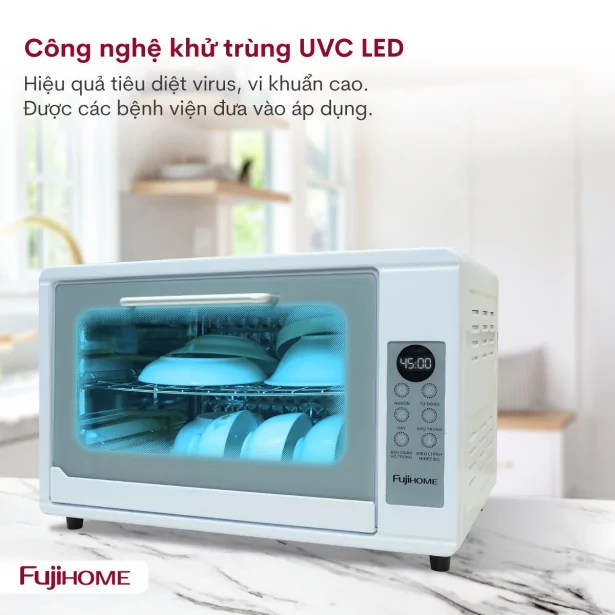 Tủ Sấy Tiệt Trùng Đa Năng Fujihome DD38