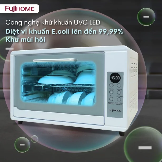 Tủ Sấy Tiệt Trùng Đa Năng Fujihome DD48