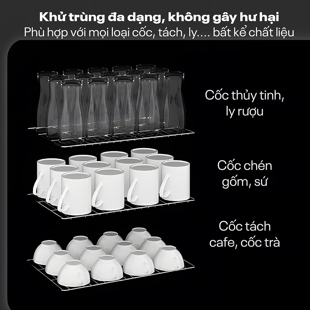 Tủ Sấy Chén Bát Tiệt Trùng Dung Tích Lớn Fujihome DD220 8