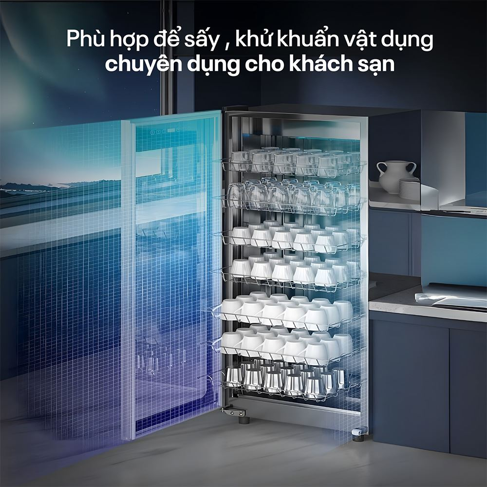 Tủ Sấy Chén Bát Tiệt Trùng Dung Tích Lớn Fujihome DD220 9