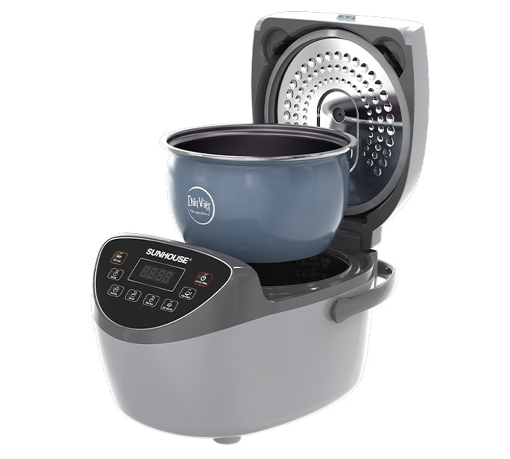 Nồi Cơm Điện Tử Sunhouse SHD8912 1.8 Lít 4