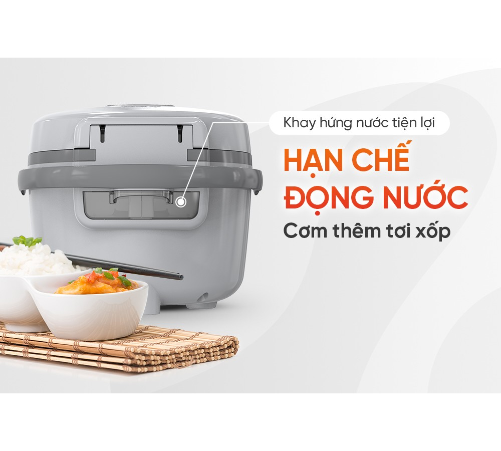 Nồi Cơm Điện Tử Sunhouse SHD8912 1.8 Lít 9
