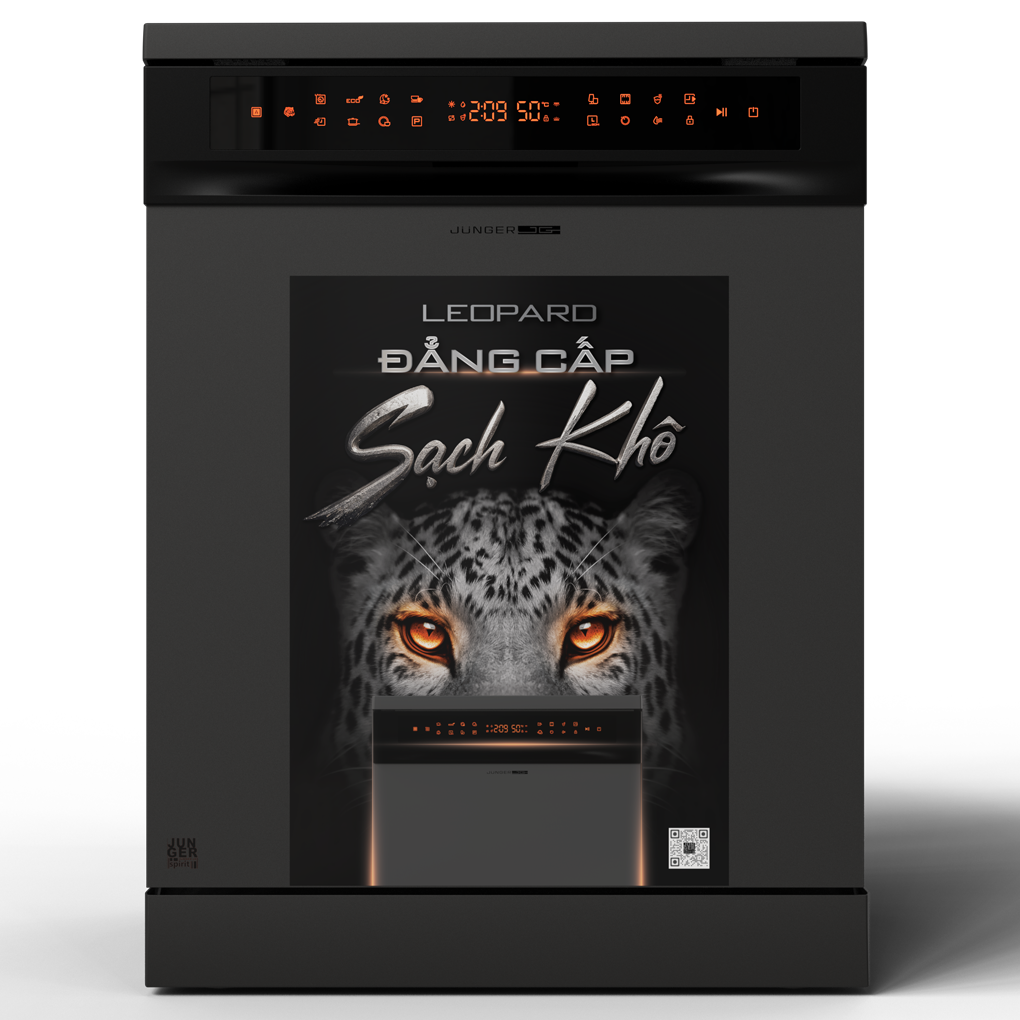 Máy Rửa Chén Junger Leopard DWJ-183-PRO - Xuất Xứ Thái Lan 0