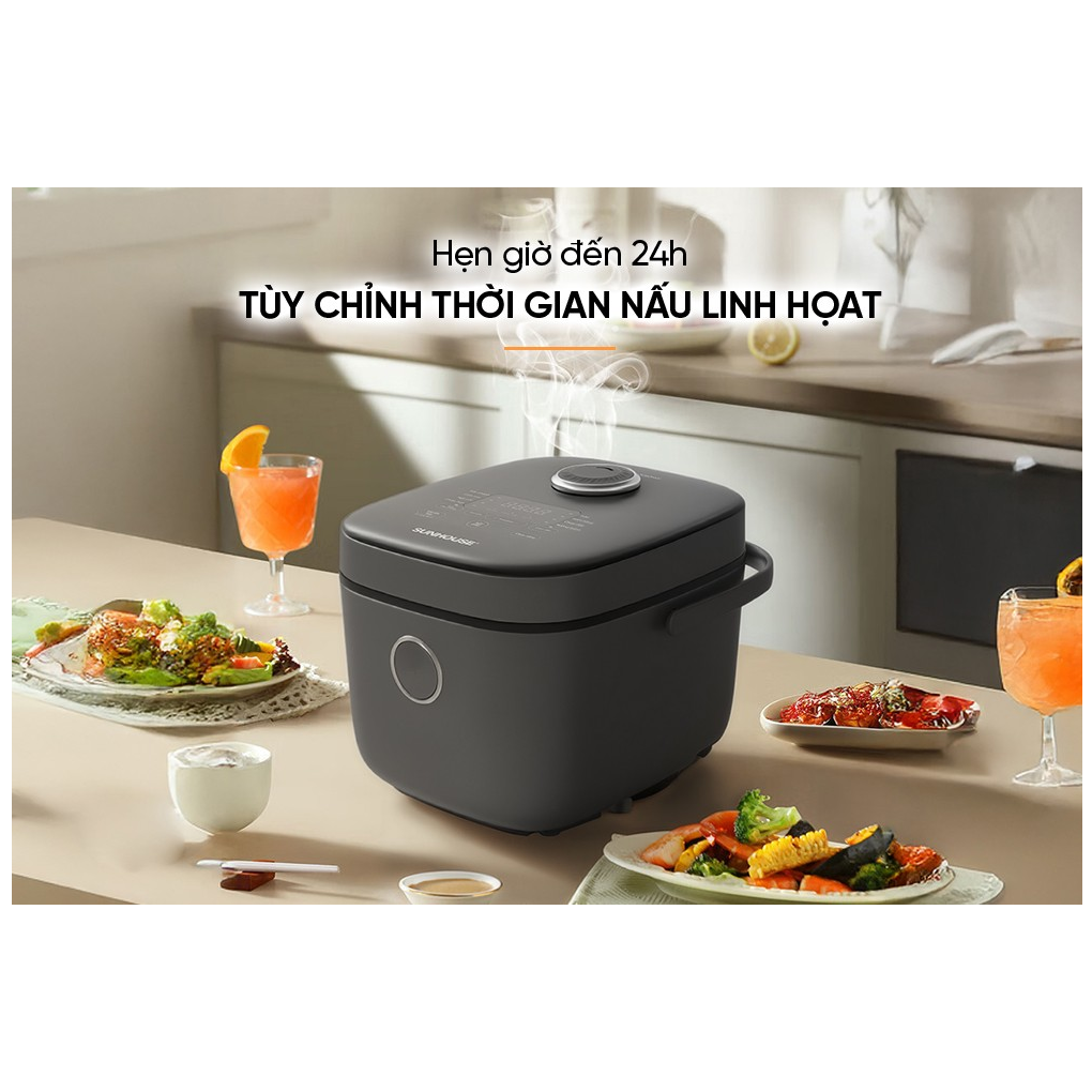 Nồi Cơm Điện Tử 1.8 Lít Sunhouse SHD8923 12