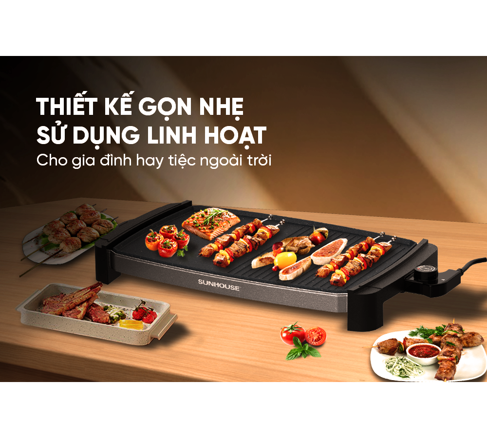 Bếp Nướng Điện Sunhouse SHD4612 5
