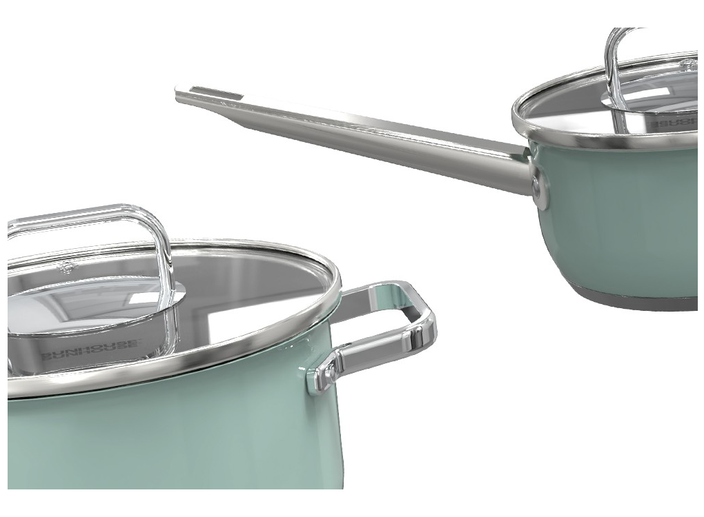 Bộ Nồi Chảo Inox 304 Sunhouse SHG608 2