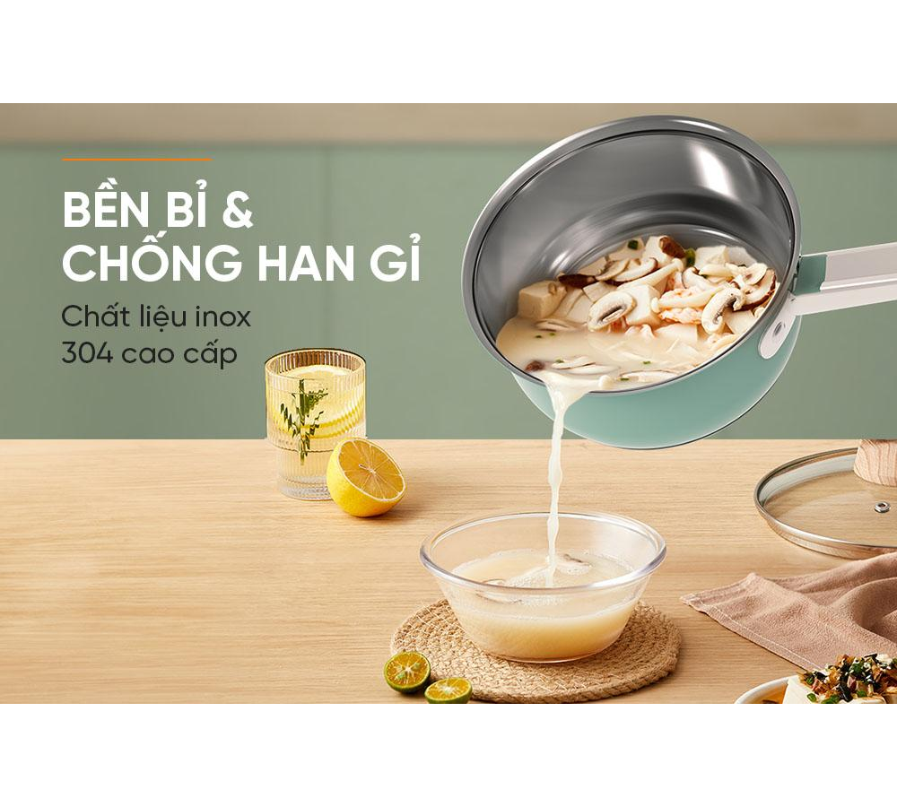 Bộ Nồi Chảo Inox 304 Sunhouse SHG608 6