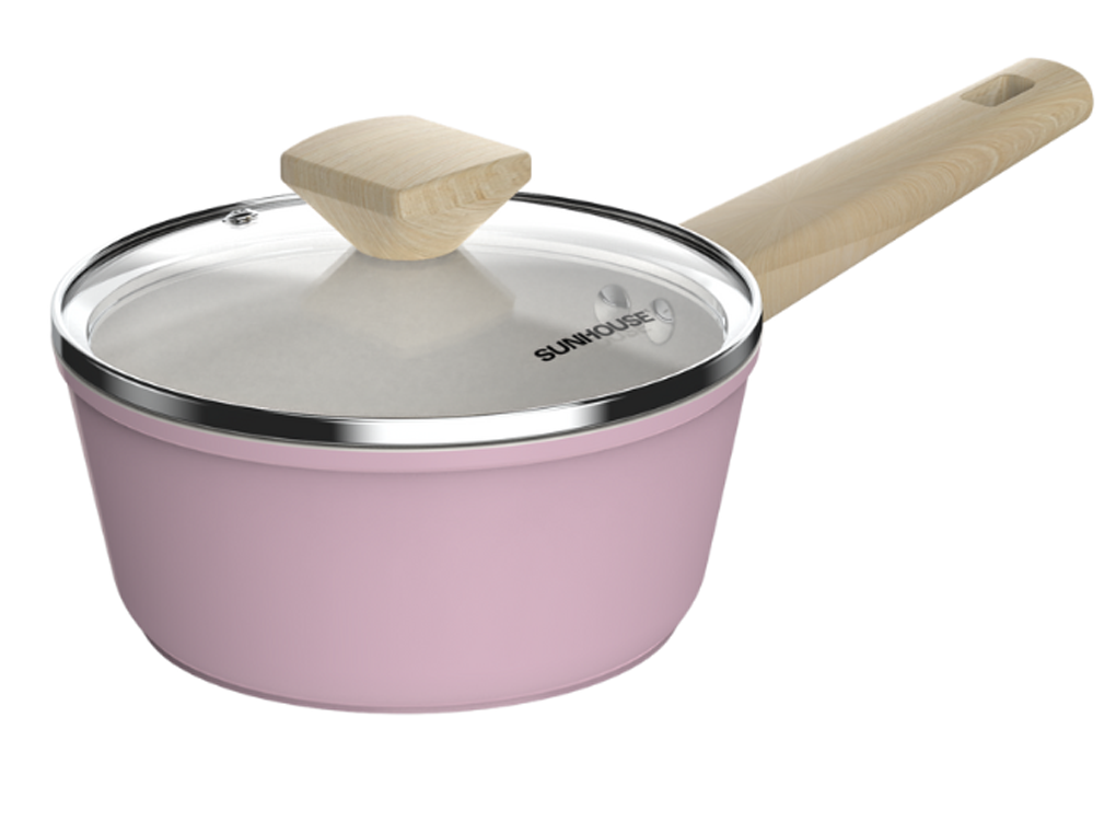 Bộ Nồi Phủ Sứ Nano Đáy Từ Sunhouse Healthy SHG7979MP4 2