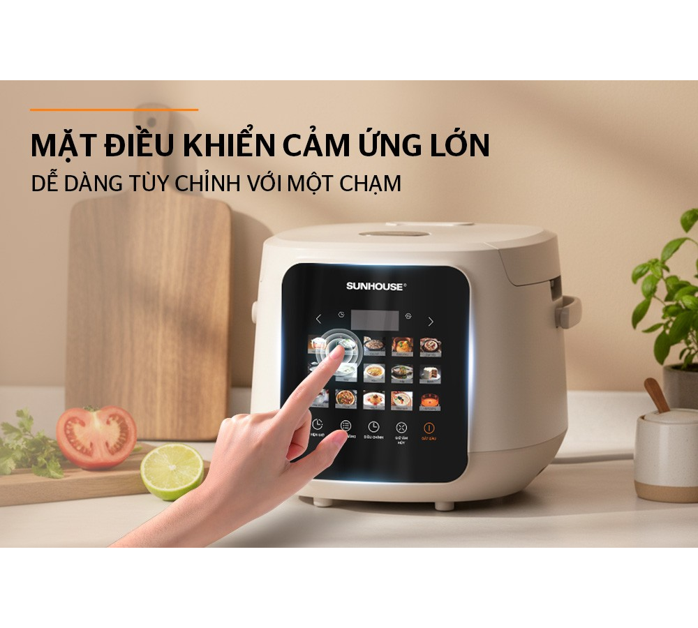 Nồi Cơm Điện Tử 1.8 Lít Sunhouse SHD8925 6