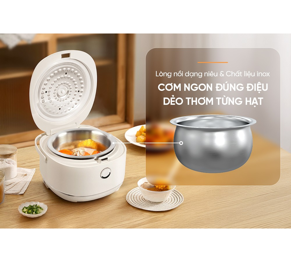Nồi Cơm Điện Tử 1 Lít Sunhouse SHD8803 12