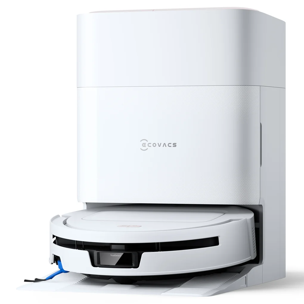 Robot Hút Bụi Lau Nhà Ecovacs T80 Max Omni White