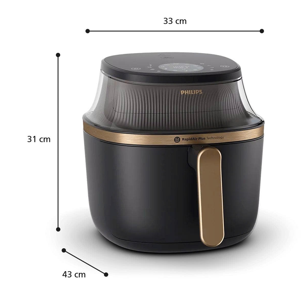 Nồi Chiên Không Dầu Philips NA332/00 6.2 Lít 3