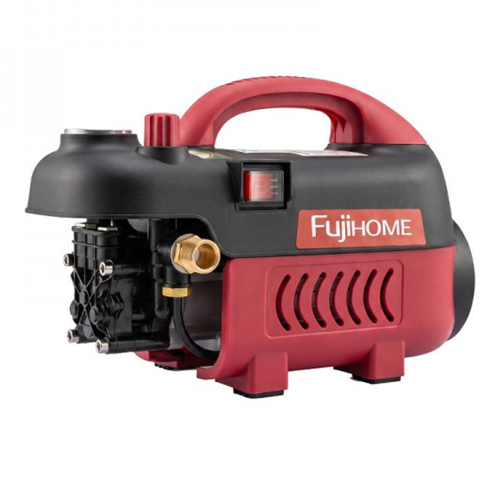 Máy Rửa Xe Mô Tơ Cảm Ứng Từ Fujihome PWX1AJ (Có Đồng Hồ Áp Và Chỉnh Áp) 0