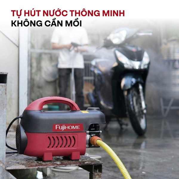 Máy Rửa Xe Mô Tơ Cảm Ứng Từ Fujihome PWX1A 2