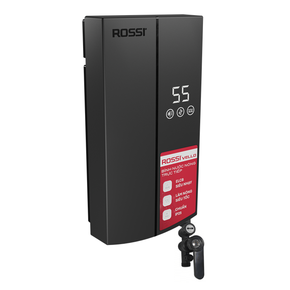 Bình Nước Nóng Trực Tiếp Rossi Vello_RVO 450REP 4500W 4