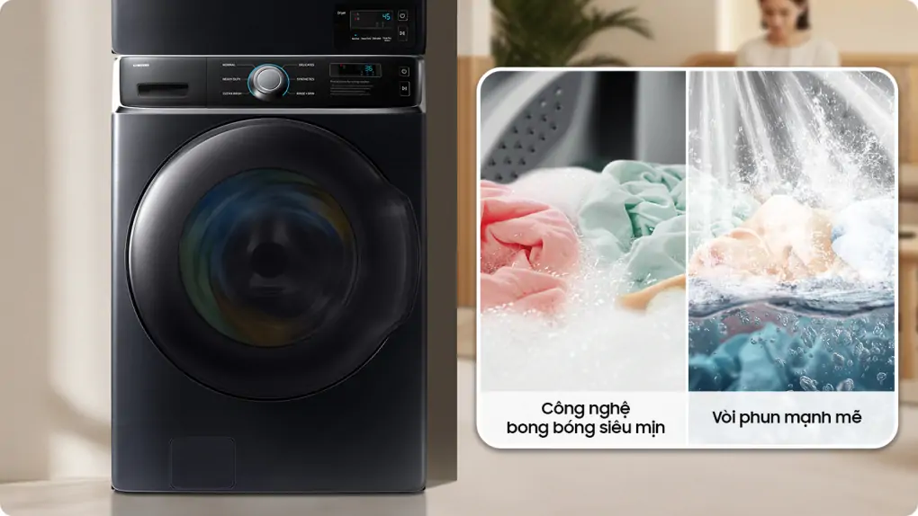 Máy Giặt Công Nghiệp Samsung Inverter 18 Kg WF18HG940CGVSV