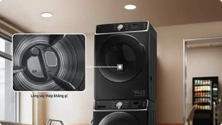 Máy Sấy Thông Hơi Công Nghiệp Samsung 14 Kg DV14HG94GCGVSV
