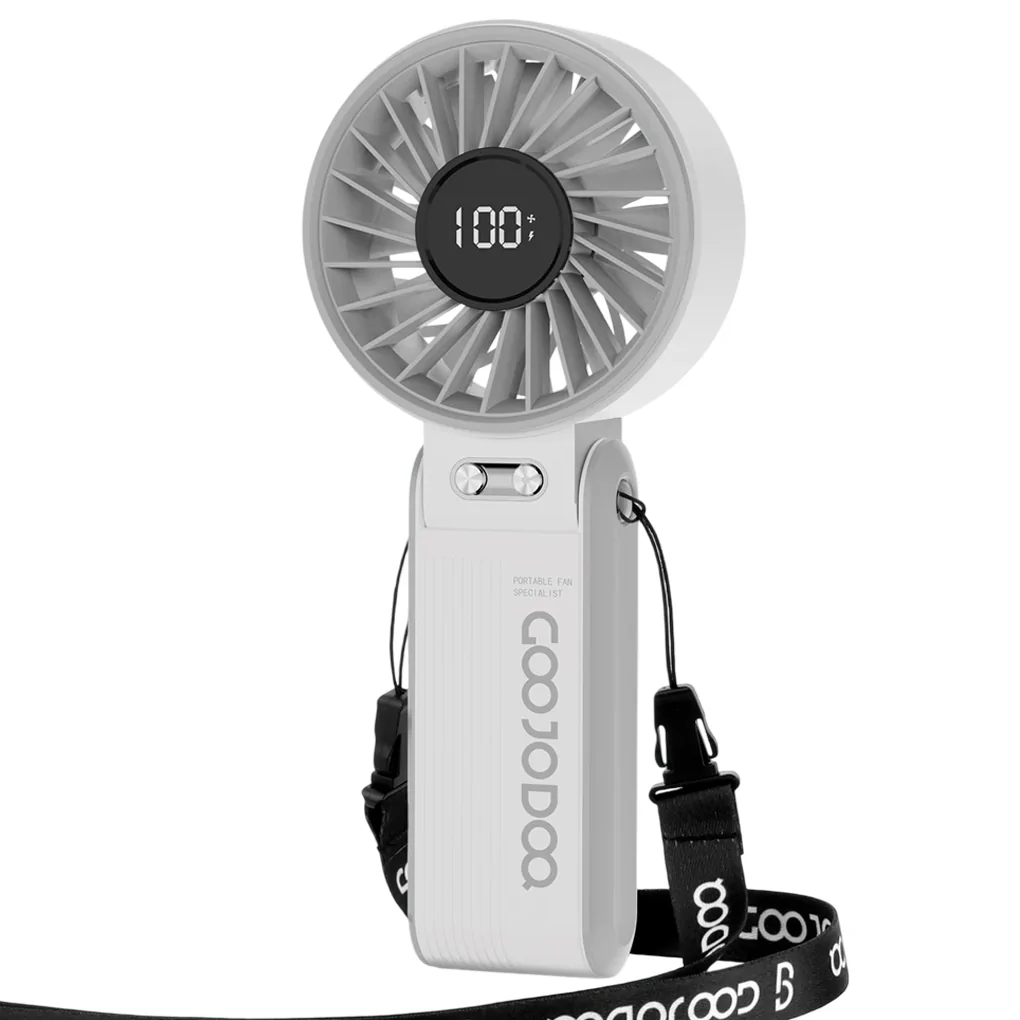 Quạt Cầm Tay Bằng Nhựa GOOJODOQ GFS003 4.5W (WHITE)