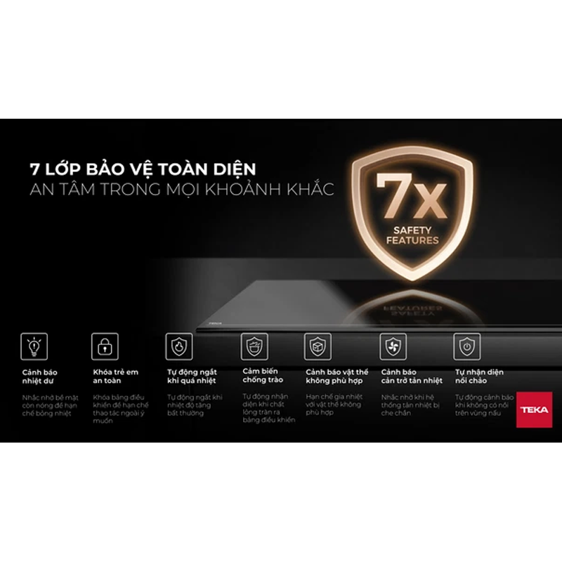 Bếp Từ Đôi Teka IBC 72026 MSS 4500W - Xuất Xứ Thái Lan 5