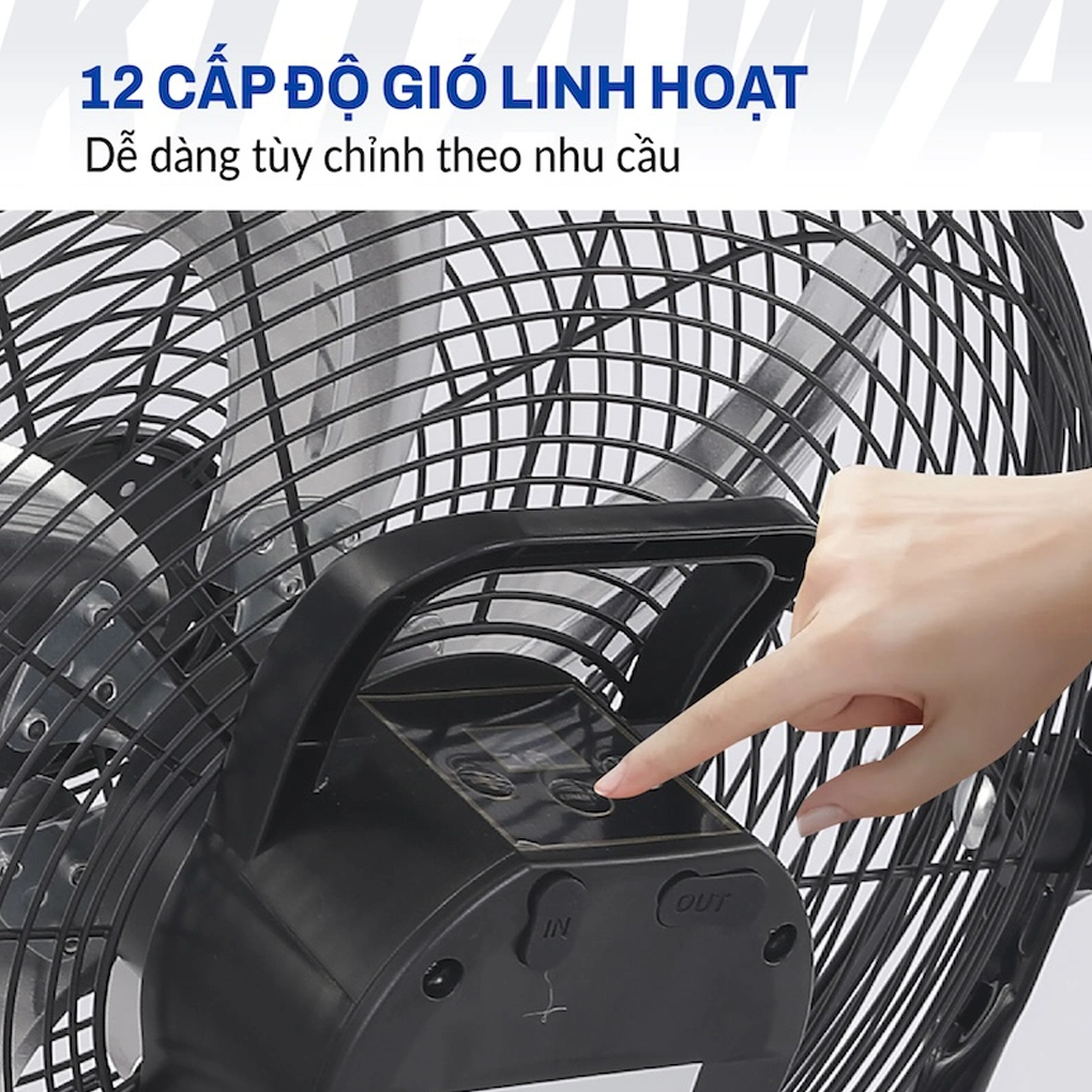 Quạt Chân Quỳ Năng Lượng Mặt Trời Kitawa 30W SF1.30 5