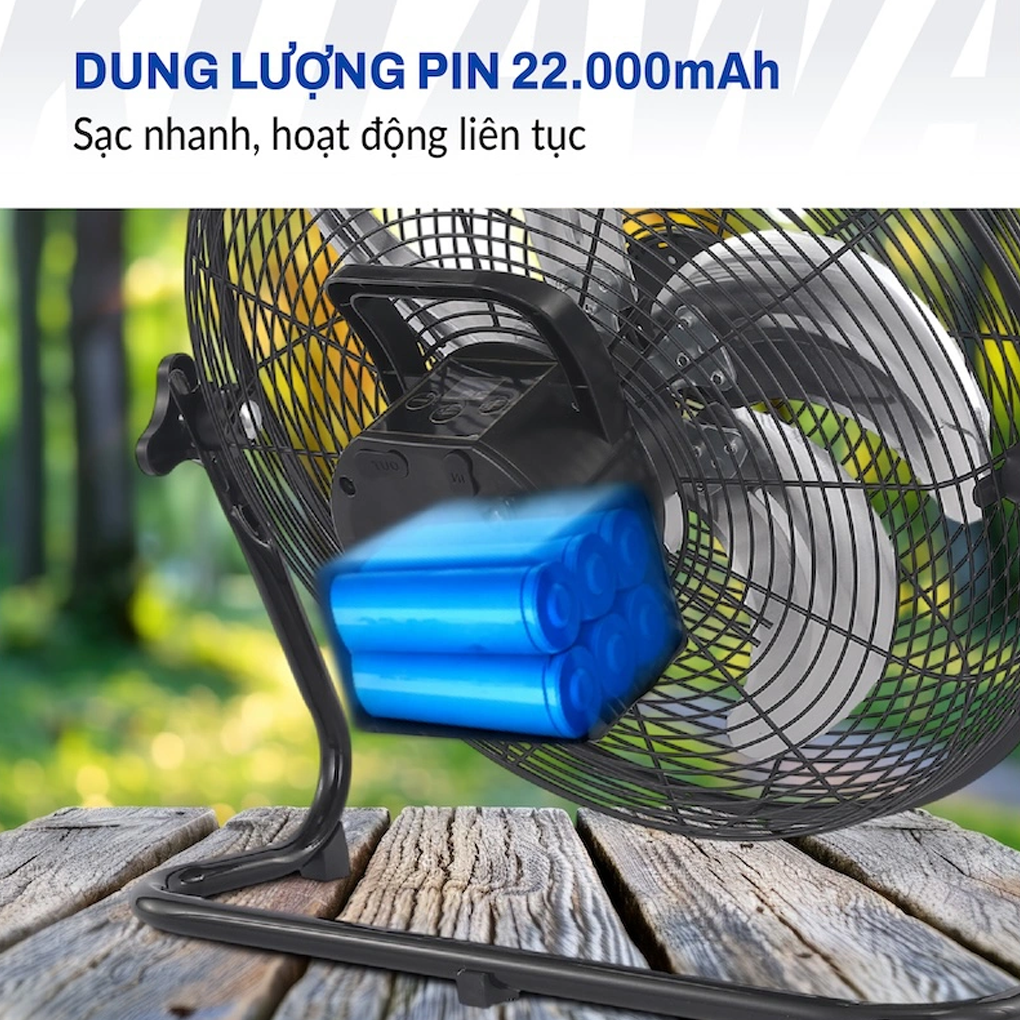Quạt Chân Quỳ Năng Lượng Mặt Trời Kitawa 30W SF1.30 6