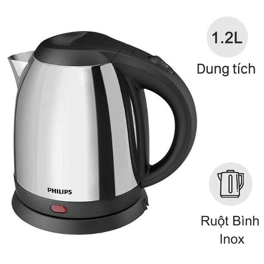 Bình đun siêu tốc 1.2 lít HD9303