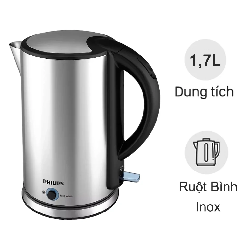 Bình đun siêu tốc 1.7 lít HD9316