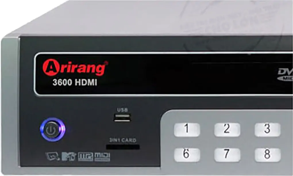 Đầu Karaoke Arirang 3600HDMI(1TB) 3