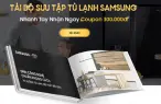 Tải photobook nhận ngay coupon giảm giá 300K khi mua tủ lạnh Samsung
