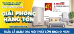 Giải Phòng Hàng Tồn - Nội Thất Giảm Cực Sốc Lên Đến 50%