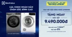 Mua máy giặt Electrolux được tặng thêm 1 năm bảo hành, kèm 1 máy sấy Electrolux