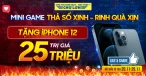 Minigame thả số xinh rinh iphone 12 “xịn xò” không thể bỏ lỡ