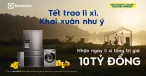 Electrolux dành 10 tỉ đồng lì xì Tết cho quý khách hàng