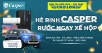 Mua Tivi, tủ lạnh, điều hòa Casper có cơ hội trúng xế hộp xịn sò