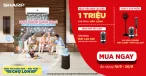 Tặng ngay Voucher lên đến 1 triệu, khi mua bộ sản phẩm diệt khuẩn mùa hè từ sharp