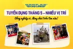 Tuyển dụng tháng 5 - Nhiều vị trí