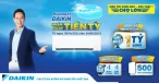 Máy lạnh trao tay, nhận ngay tiền tỷ cùng Daikin
