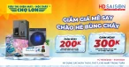 Giảm giá mê say - Chào hè bùng cháy cùng Thẻ tín dụng HD SAISON