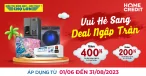 Vui hè sang - Deal ngập tràn cùng Thẻ tín dụng Home Credit
