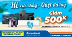 Hè cực cháy - Quẹt đã tay khi thanh toán bằng thẻ tín dụng Sacombank